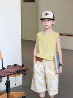 【100-170】ベスト 六色選べる 無地 着回し力抜群 夏新作 ゆったり 男の子 - 画像 (3)