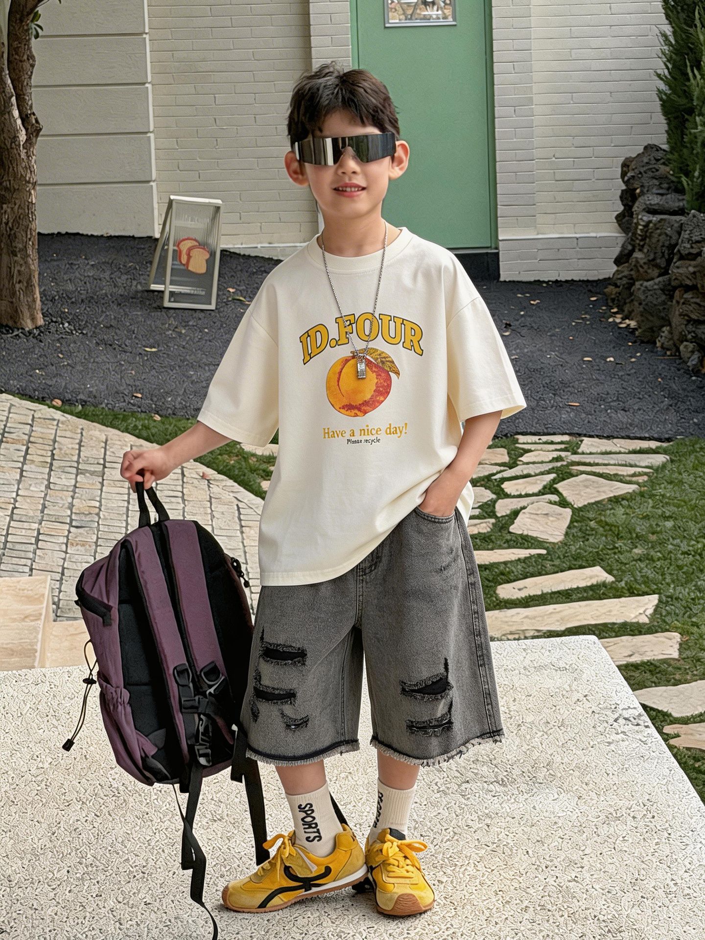 O1CN01gePZiu1IH8WVBNdrN_2215116460867-0-cib.jpg 【90-160】半袖Tシャツ 男の子 プリント 合わせやすい - 画像 (1)