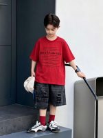 【90-160】Tシャツ アルファベット プリント カジュアル 夏新作 - 画像 (4)