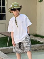 【90-160】半袖Tシャツ 男の子 グラフィティ 英字 シンプル - 画像 (4)