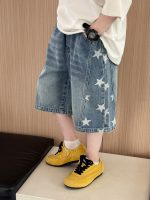 【100-160】ショートパンツ 男の子 星 ウォッシュド - 画像 (4)