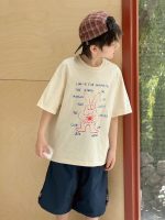 【90-160】半袖Tシャツ 男の子 英字 カジュアル - 画像 (2)