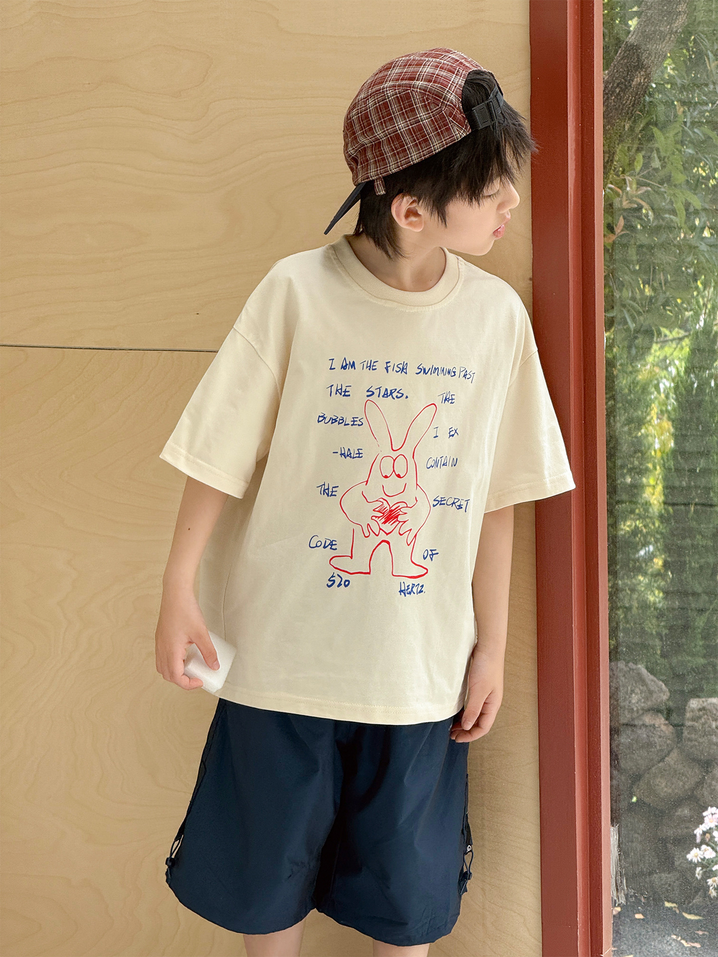 O1CN01jbaVyw2GTqSSRK4ua_2201251829017-0-cib.jpg 【90-160】半袖Tシャツ 男の子 英字 カジュアル - 画像 (1)