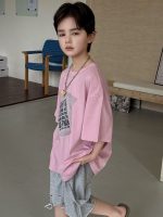 【90-160】Tシャツ プリント ファッション 半袖 ラウンドネック - 画像 (3)