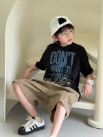 【90-160】半袖Tシャツ 男の子 プリント 英字 カジュアル - 画像 (5)