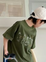【100-160】半袖Ｔシャツ 男の子 ゆったり カジュアル - 画像 (4)