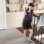 【80-130】ショートパンツ 女の子 デニム おしゃれ - 画像 (2)