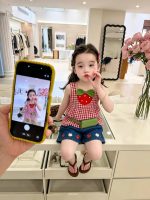 【90-130】トップスorショートパンツ 男の子 チェック柄 スウィート - 画像 (3)