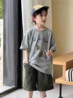 【90-160】半袖Tシャツ 男の子 プリント ストリート風 - 画像 (3)