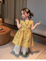 【90-140】チェック柄 ワンピースor無地 パンツ 女の子 ノースリープ - 画像 (5)