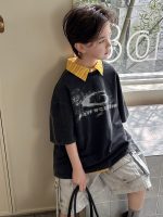 【100-170】Tシャツ プリント ファッション 夏新作 合わせやすい 男の子 - 画像 (4)