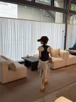 【100-160】ベスト 無地 韓国風 シンプル ノースリーブ 着やせ 女の子 - 画像 (6)