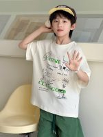 【90-160】半袖Tシャツ 男の子 手描き風 プリント 韓国風 - 画像 (4)
