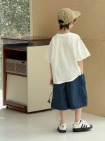 【90-160】半袖Tシャツ 男の子 トレンド ゆったり - 画像 (4)