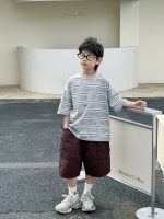 【90-160】半袖Tシャツ 男の子 ボーダー柄 グラフィティ - 画像 (4)