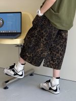 【100-160】パンツ 男の子 レオパード トレンド - 画像 (5)