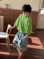【100-170】Tシャツ プリント ファッション カジュアル ゆったり 半袖 男の子 - 画像 (5)