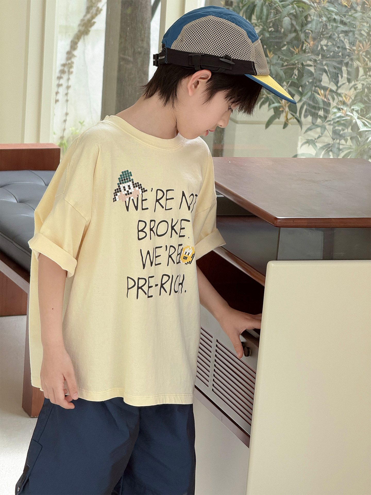 O1CN01s9I3AL2GTqSYPWVga_2201251829017-0-cib.jpg 【100-160】半袖Tシャツ 男の子 カジュアル ゆったり - 画像 (1)
