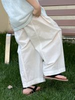 【100-160】パンツ 男の子 無地 ゆったり 履きやすい - 画像 (5)