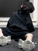 【90-150】セットアップ 配色 ゆったり 韓国風 男の子 アウター+ショートパンツ - 画像 (5)