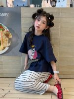 【100-160】Tシャツ プリント スウィート カジュアル 合わせやすい 半袖 - 画像 (5)
