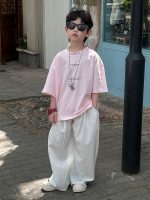 【100-160】Tシャツ アルファベット プリント 夏新作 ゆったり 男の子 - 画像 (2)