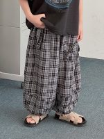 【90-150】パンツ 男の子 チェック柄 レトロ 合わせやすい - 画像 (6)