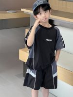 【90-150】 セットアップ 男の子 配色 プリント トレンド - 画像 (3)