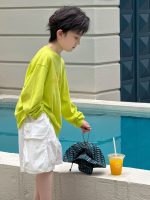 【100-160】長袖Tシャツ 男の子 薄手 トレンド - 画像 (6)
