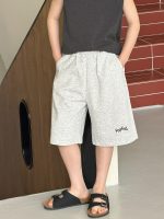 【90-160】ショートパンツ 男の子 刺繍 合わせやすい - 画像 (5)
