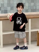 【90-160】半袖Tシャツ 男の子 プリント カートゥーン - 画像 (4)