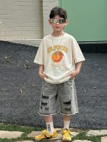 【90-160】半袖Tシャツ 男の子 プリント 合わせやすい - 画像 (5)