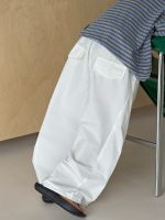 【90-160】パンツ 男の子 ゆったり シンプル - 画像 (4)