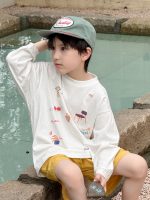 【100-160】長袖Tシャツ 男の子 グラフィティ かわいい - 画像 (3)