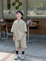 【90-160】セットアップ 男の子 トレンド 通気性拔群 - 画像 (3)