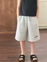 【90-160】ショートパンツ 男の子 刺繍 合わせやすい - 画像 (3)