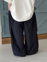 【100-160】パンツ 男の子 無地 カジュアル 履きやすい - 画像 (3)