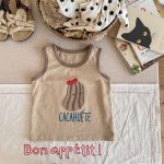 【80-130】ベスト 女の子 カートゥーン かわいい - 画像 (7)