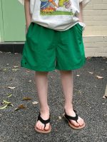 【100-160】パンツ 男の子 無地 ゆったり 合わせやすい - 画像 (3)