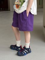 【100-160】パンツ 男の子 無地 ゆったり 合わせやすい - 画像 (4)
