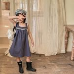 【80-130】ワンピース 女の子 キャミソール ファッション - 画像 (5)