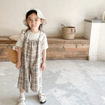 【80-130】パンツ 女の子 チェック柄 キャミソール - 画像 (3)