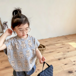 【80-130】半袖Tシャツ 女の子 熊柄 かわいい - 画像 (3)