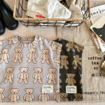 【80-130】半袖Tシャツ 女の子 熊柄 かわいい - 画像 (6)