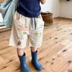 【80-130】ショートパンツ 女の子 ウォッシュド トレンド - 画像 (3)