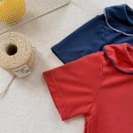 【80-130】半袖Tシャツ 女の子 折り襟 無地 - 画像 (12)