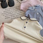 【80-130】シャツ 女の子 ノースリープ 折り襟 - 画像 (7)