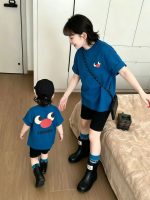【80-150cm+親サイズ】半袖Tシャツ 親子コーデ デイリー使いに プリント - 画像 (6)