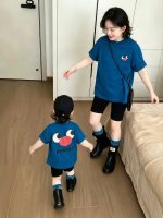 【80-150cm+親サイズ】半袖Tシャツ 親子コーデ デイリー使いに プリント - 画像 (4)