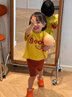 【90-160cm+親サイズ】半袖 Tシャツ 親子コーデ 着回しやすい 肌にやさしい - 画像 (6)